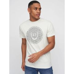 Yhappy Men's T-Shirt Off White by Duck & Cover