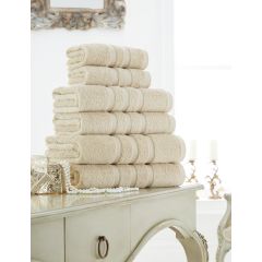 Zero Twist 100% Cotton Towel - Natural at Guineys Ireland
