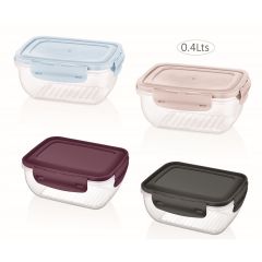 Food Storage Container 400ml Assorted