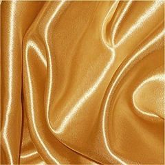 Silky Satin Fabric-Gold