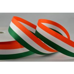 Tri-Colour Satin Ribbon - Price by the Metre