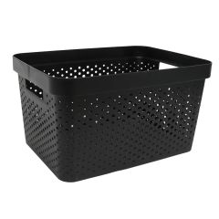 Black Storage Basket