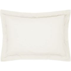 Catherine Lansfield Percale Oxford Pillowcase Pair Cream