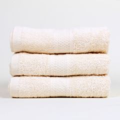 Cream 450GSM 100% Cotton Towel 
