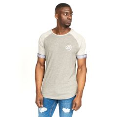 Crosshatch Jamstop T-shirt Mid Grey Marl