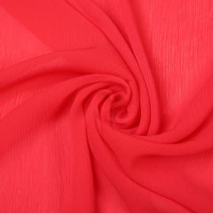 Assorted Crepe Chiffon Fabric-Red