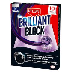 10 Pack Dylon Brilliant Black Sheets