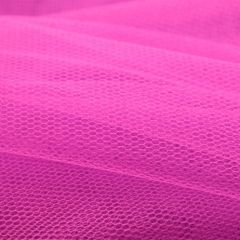 Nylon Dress Net Fabric Flo Pink