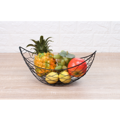 Curved Metal Fruit Basket