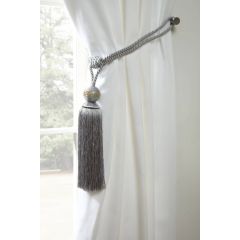 Galaxy Curtain Rope Tie Back Silver