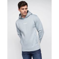 Gathport Men's Hoodie Blue by Duck & Cover