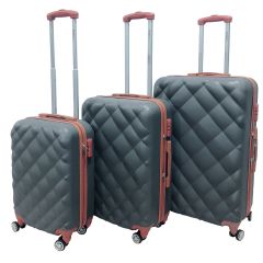 Grey Bordlite Hard Shell Suitcases - Assorted Sizes