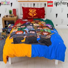 Harry Potter Lego Wizard Single Duvet Cover Set
