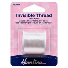 Hemline Invisible Thread Clear