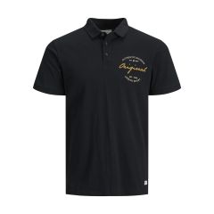 Mens Larry College Polo Shirt Navy - Online Offer Only