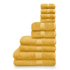 Mayfair 100% Egyptian Cotton Towel Mustard