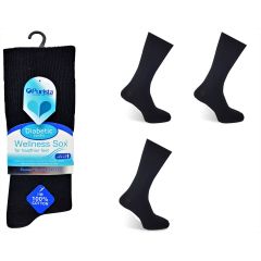 Men's 3 Pack Wellness Diabetic Socks