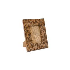 Bamboo Carved Photo Frame - Online Offer Only