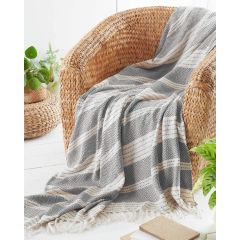 PET Recycled Throw Grey 170x200cm by Country Club