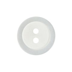 22cm White Button