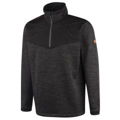 Padded Yoke Windproof Thermal Top Layer Charcoal by Island Green