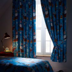 Blackout Curtains Sea Pirates Tape Top
