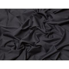 Plain Polycotton Fabric Black AS621