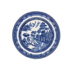 Blue Willow Oriental Side Plate 19cm