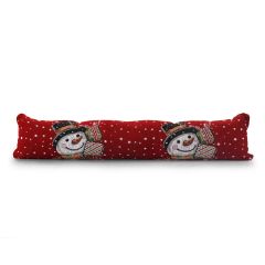 Christmas Snowman Draught Excluder