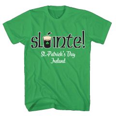 St Patrick's Day 100% Cotton T-Shirt Slàinte