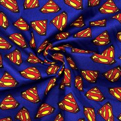 100% Cotton Superman Fabric - Price by the Metre