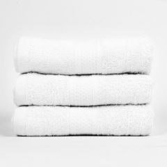 White 450GSM 100% Cotton Towel