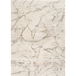 Neutral Abstract Rug Cream Modern Abstract Cream & Beige Area Rug | Soft & Stylish Floor Décor ...