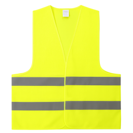 High Visibility Safety Vest – Yellow Reflective Workwear for Safety ...