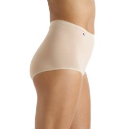 Ladies Nude Maxi Cotton Briefs 3 Pack