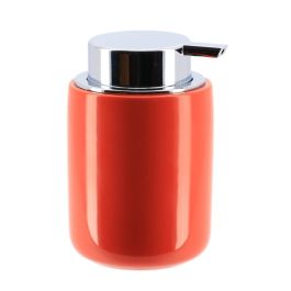 Effortless Hygiene: Stylish Soap Dispenser Orange for Bathroom & Kitchen