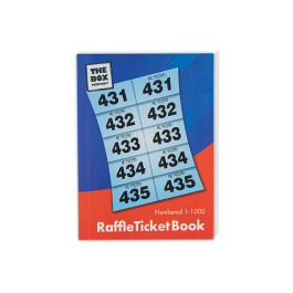 1000 Raffle Tickets Versatile Simply Coded Tickets 1-1000 for Raffles & More | Reliable ...