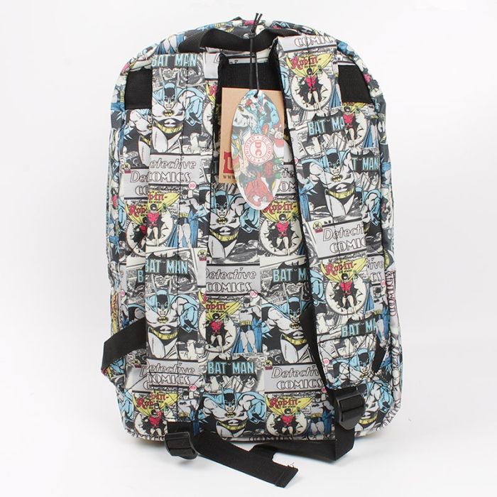 Travel Essentials DC Comics Batman Robin Print Backpack