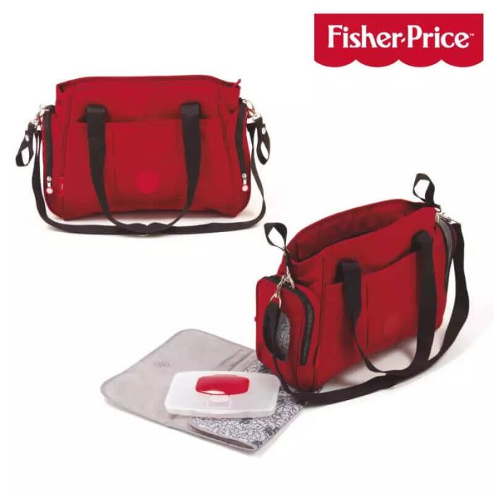 Changing Bag Red by Fisher Price