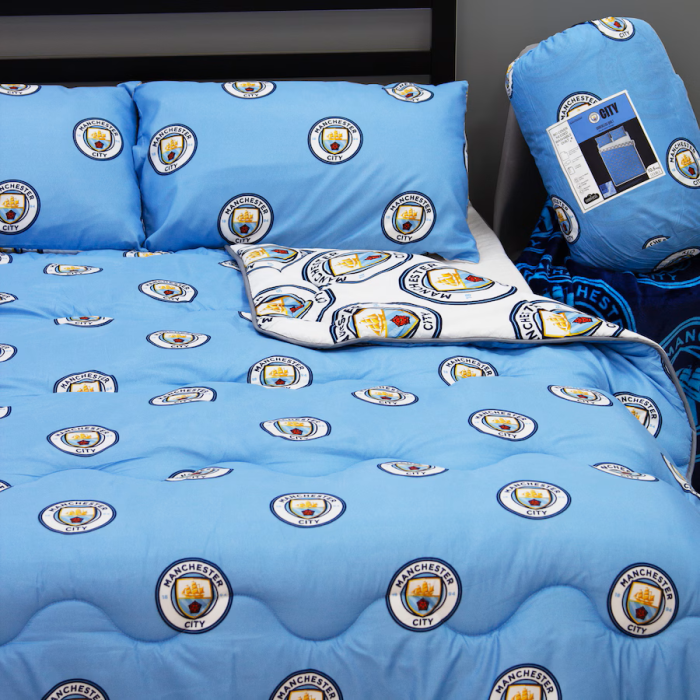 Manchester City FC Pulse Double Duvet Set | UK