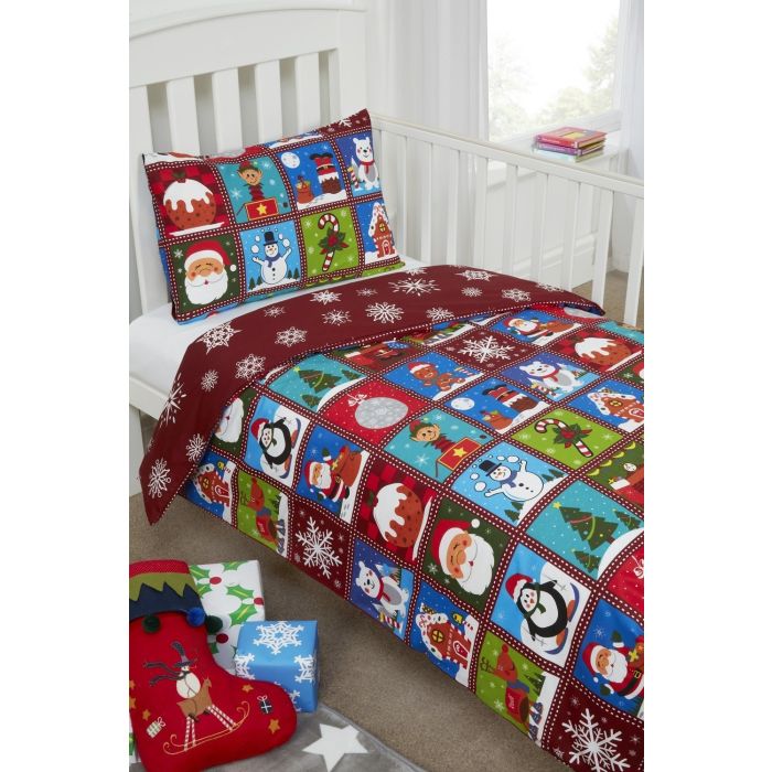 Cotton Patchwork Toddler Bed, Toddler Bed Duvet Cover Sets