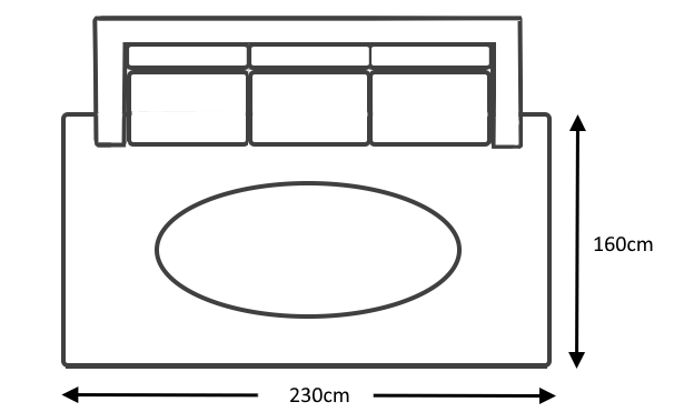 3 Seater Sofa Size Ireland