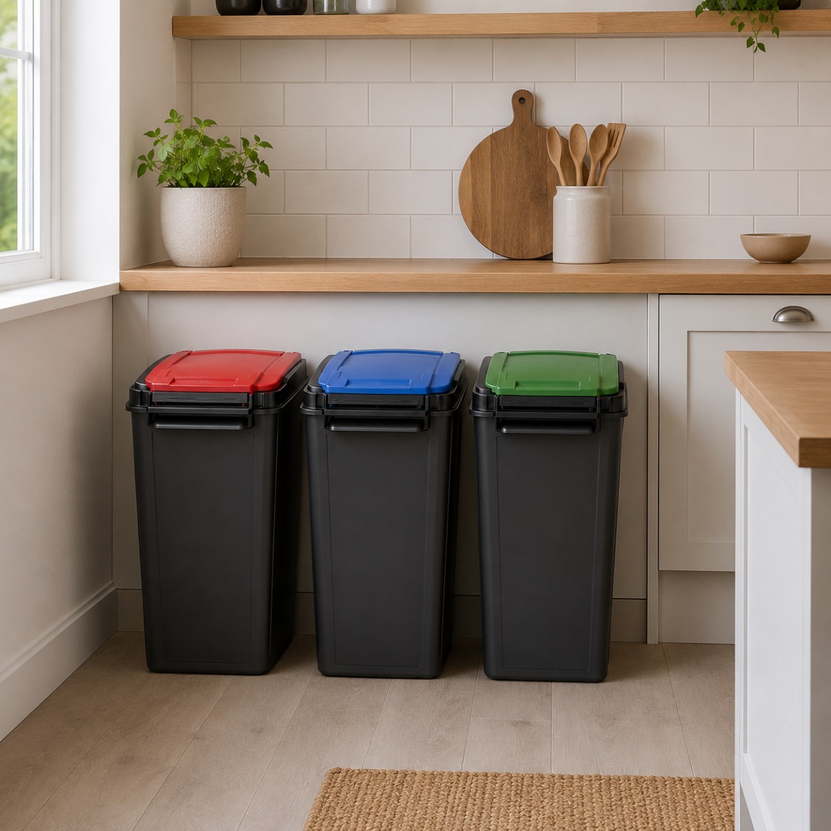 Kitchen Recycle Bins