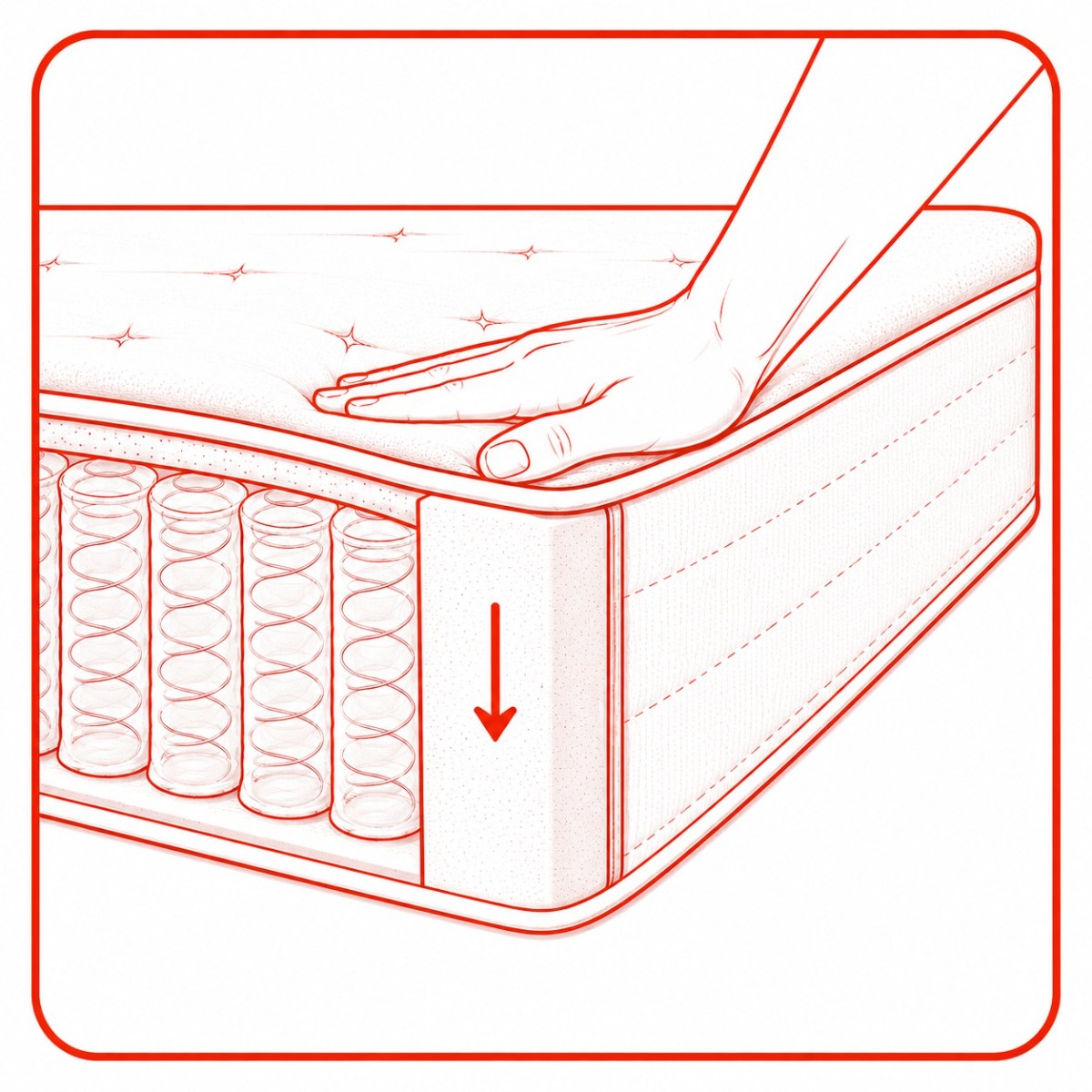 Mattress With Edge Support