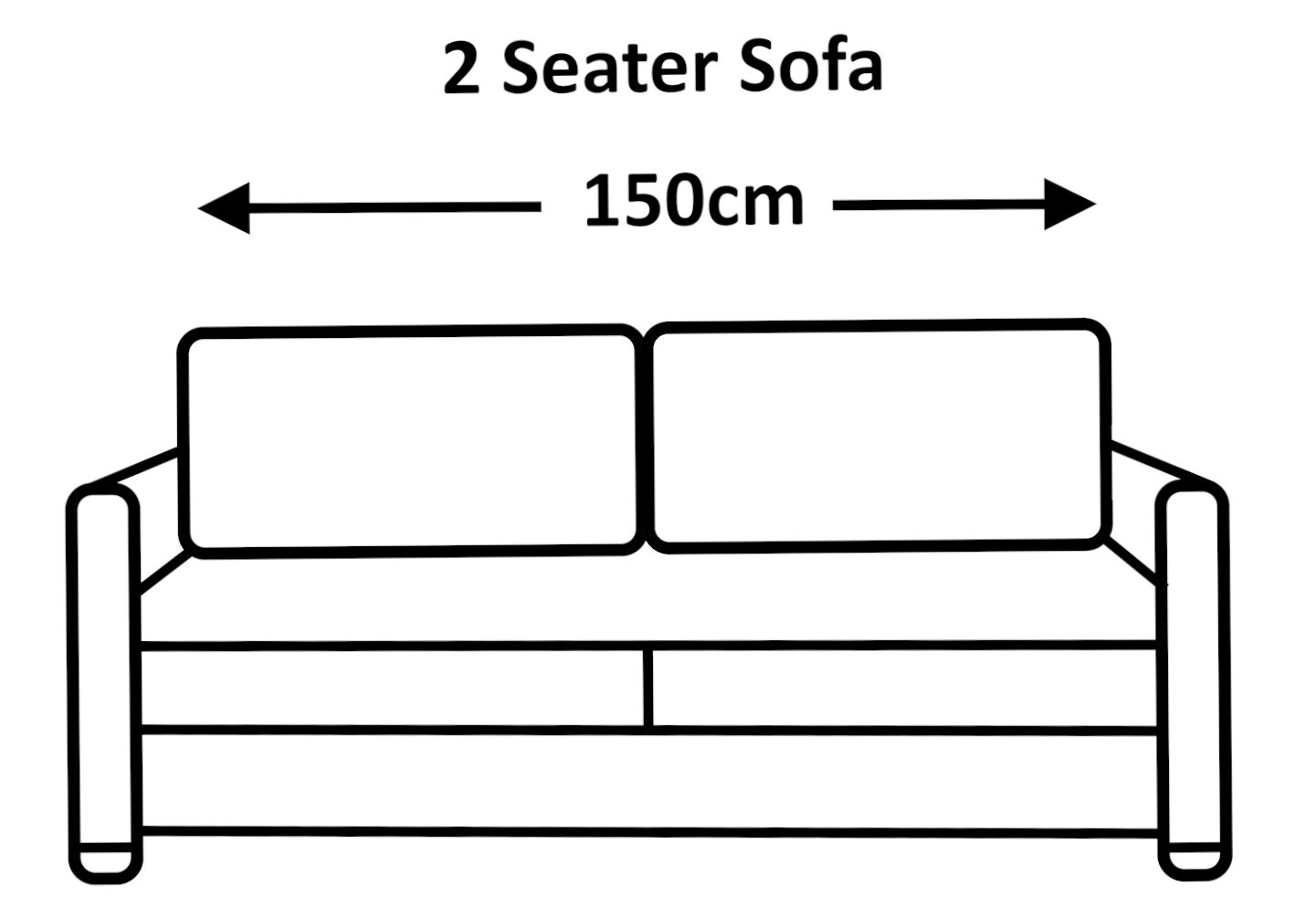 Throw for 2 Seater Sofa